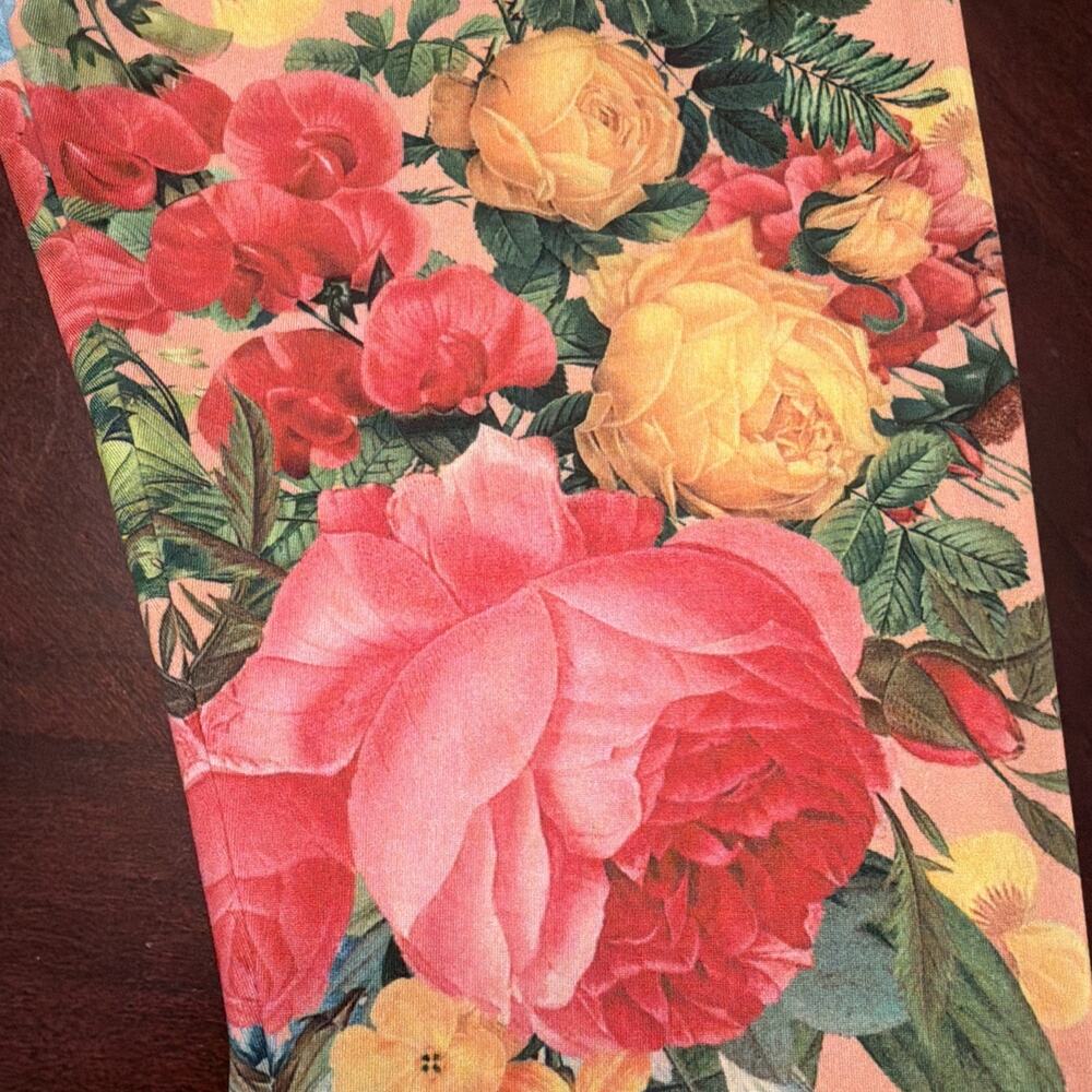 Emma Rose Stretchy Leggings Bundle Sz S/M Vibrant Abstract Floral Festival Boho - Picture 8 of 11